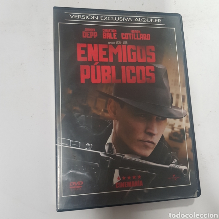 Cinema: V78 Enemigos P&uacute;blicos-DVD MUY USADO VIDEOV CLUB
