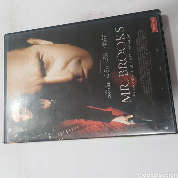 Cinema: V114 Mr Brooks -DVD MUY USADO VIDEOV CLUB