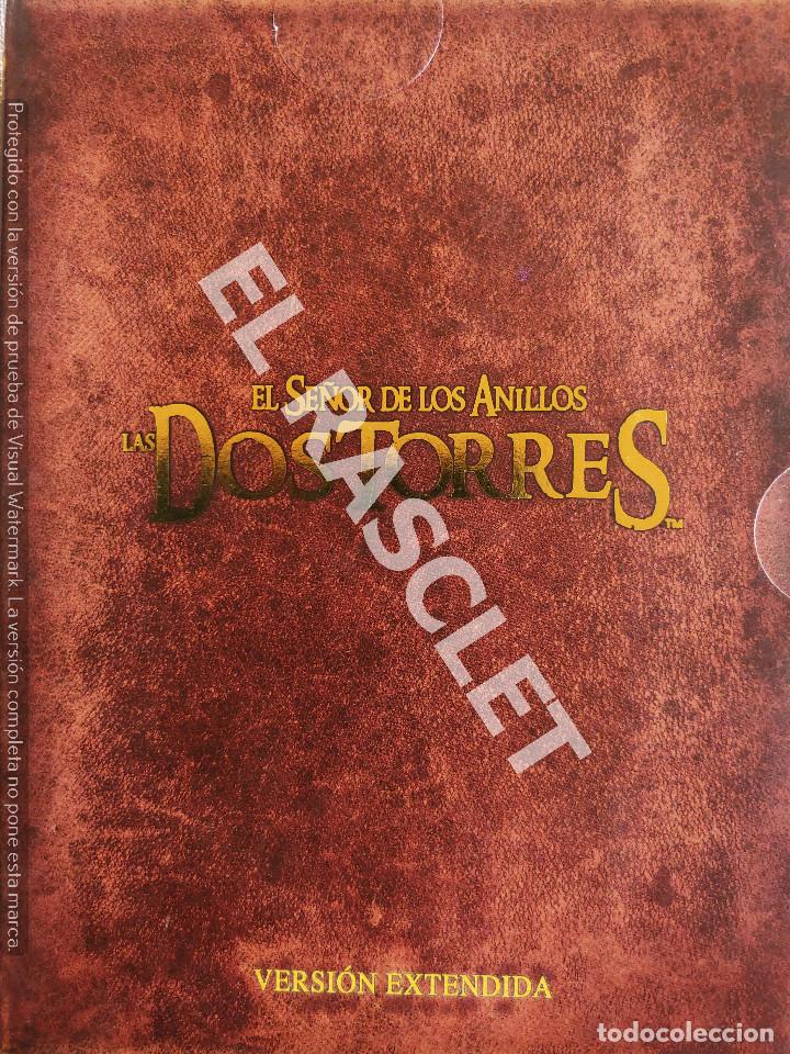 Cine: DVD CINE : EL SE&Ntilde;OR DE LOS ANILLOS - LAS DOS TORRES - VESION EXTENDIDA EN CUATRO DVD