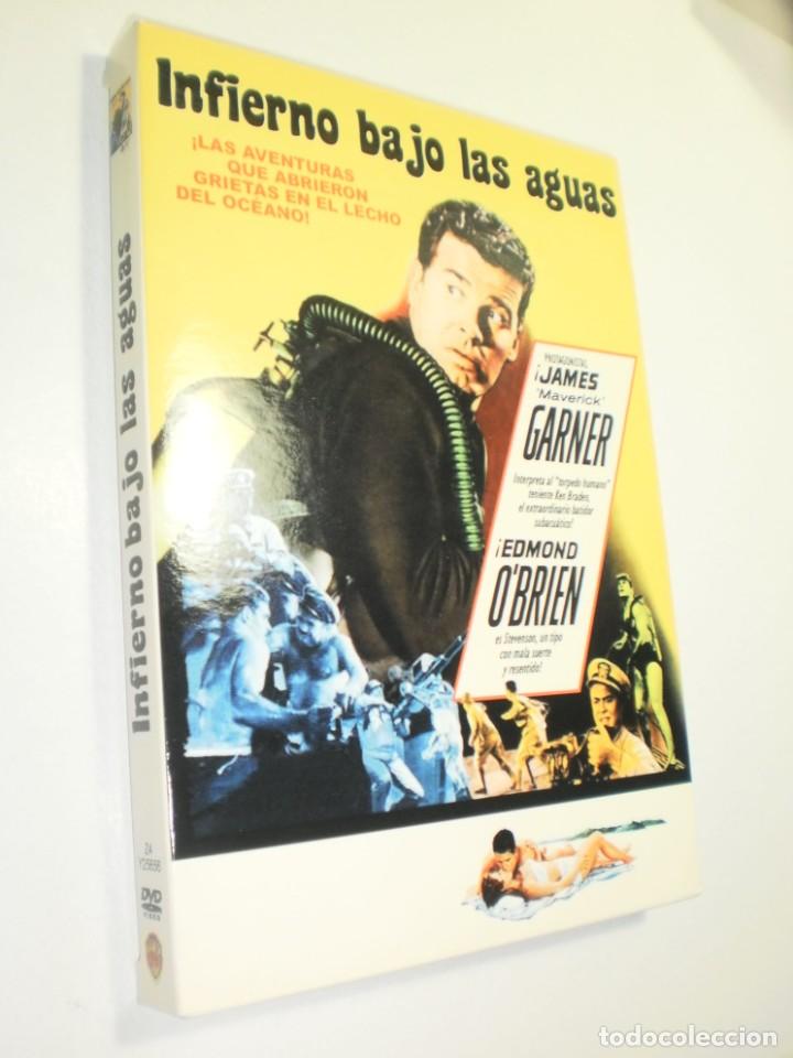 Cine: dvd infierno bajo las aguas. james garner. edmond o'brien. 107 min (seminueva)