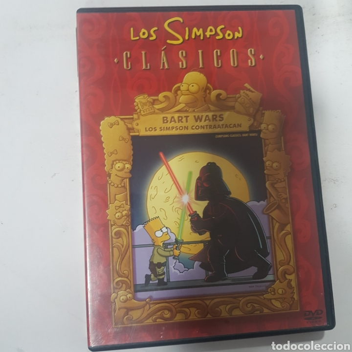Cine: S125 los Simpson Bart Wars -DVD SEGUNDA MANO