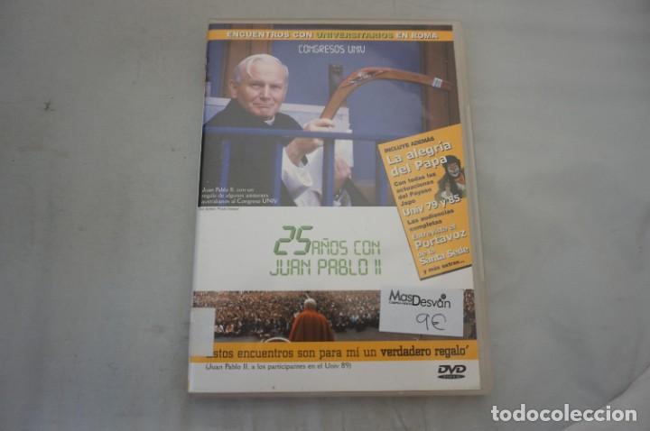 Cinema: 1B3/ DVD - 25 A&Ntilde;OS CON JUAN PABLO II - ENCUENTROS CON UNIVERSITARIOS EN ROMA