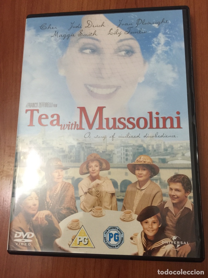 Kino: Tea with Mussolini ( Importaci&oacute;n audio Castellano) DVD SEMINUEVO