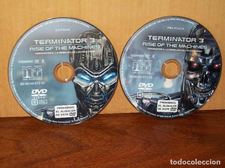 Cine: TERMINATOR 3 LA REBELION DE LAS MAQUINAS - SOLO DOBLE DVD Y NADA MAS COMO NUEVO