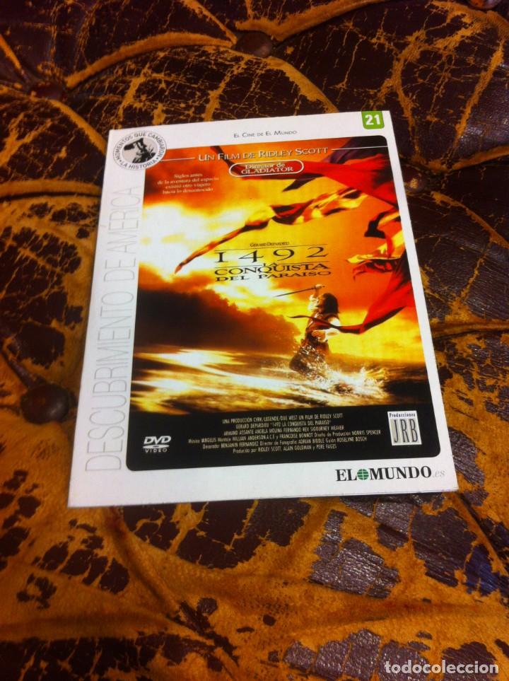 Cinema: DVD. 1492, LA CONQUISTA DEL PARA&Iacute;SO (CARPETA DE CART&Oacute;N)