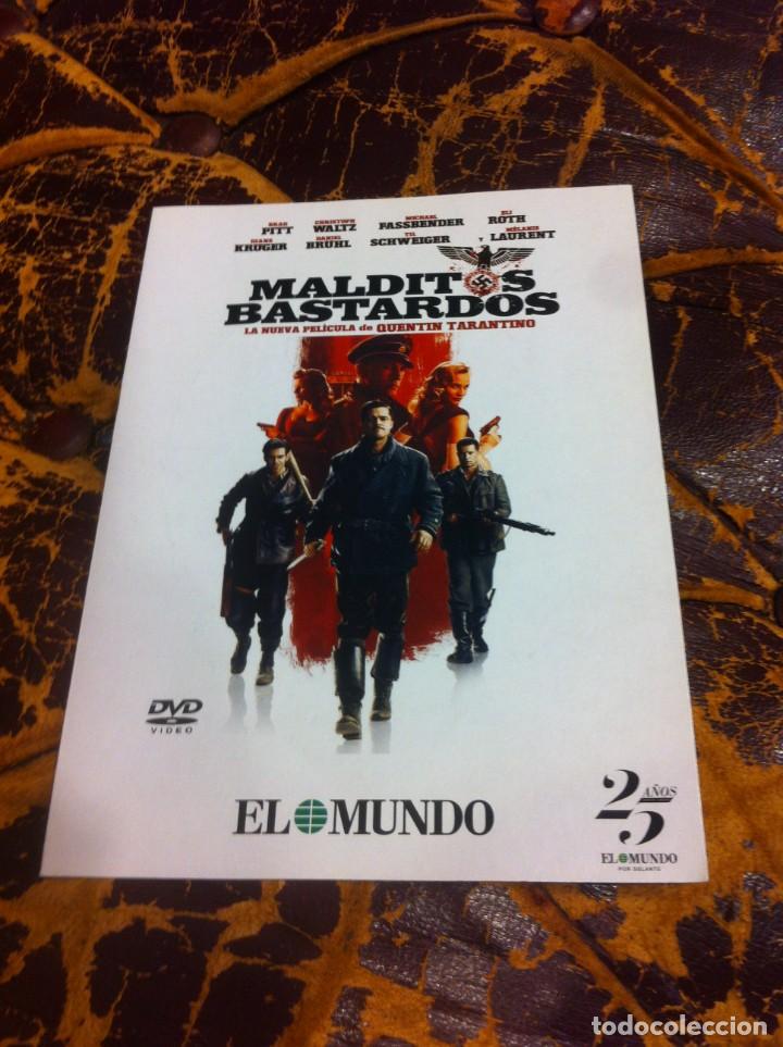 Cinema: DVD. MALDITOS BASTARDOS (CARPETA DE CART&Oacute;N)
