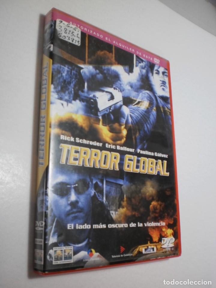 Cin&eacute;ma: dvd terror global. rick schroder. paulina g&aacute;lvez 98 min (buen estado)