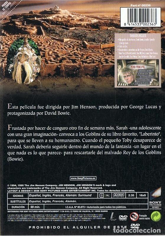 Cine: DENTRO DEL LABERINTO DAVID BOWIE - Foto 2