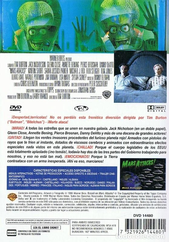 Cine: MARS ATTACKS! JACK NICHOLSON - Foto 2