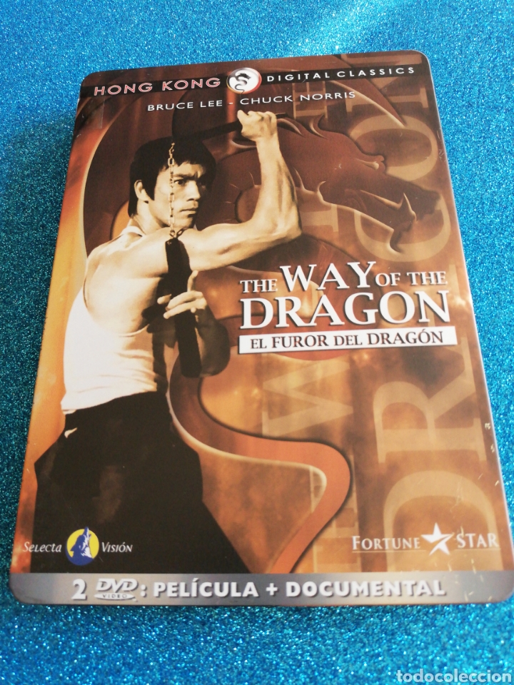 Cine: The way of the Dragon. El furor del drag&oacute;n Steelbook