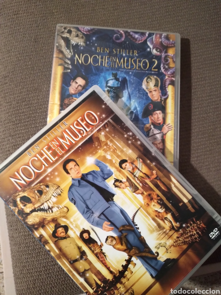 Cine: Dos DVD NOCHE EN EL MUSEO 1 Y 2