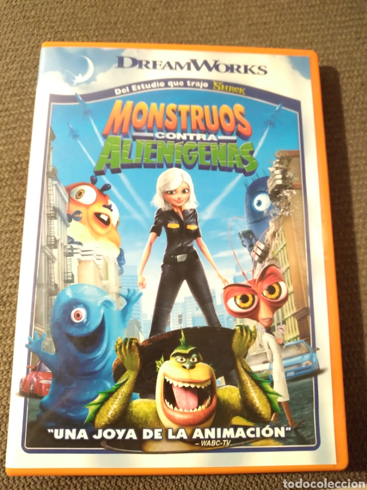 Cine: DVD MONSTRUOS CONTRA ALIENIGENAS