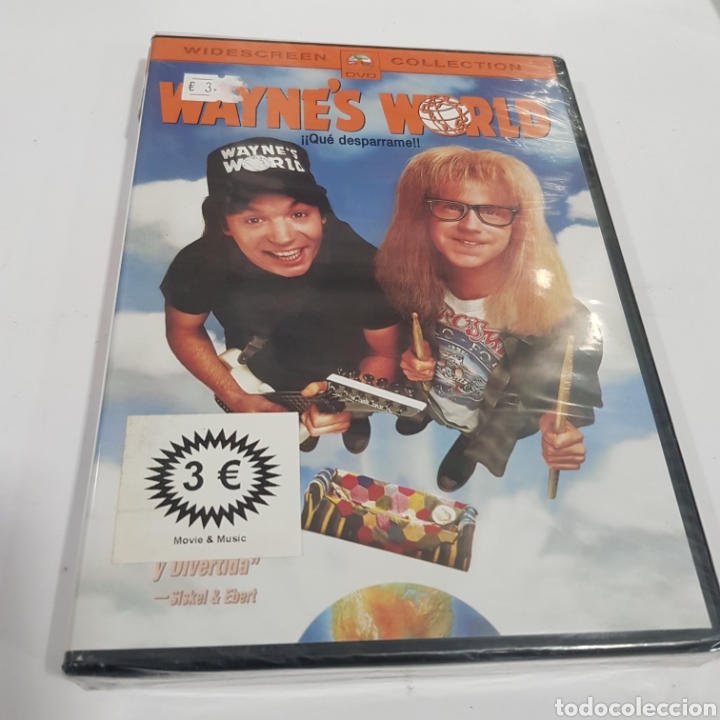 Cinema: ND112 waynes world -DVD NUEVO PRECINTADO