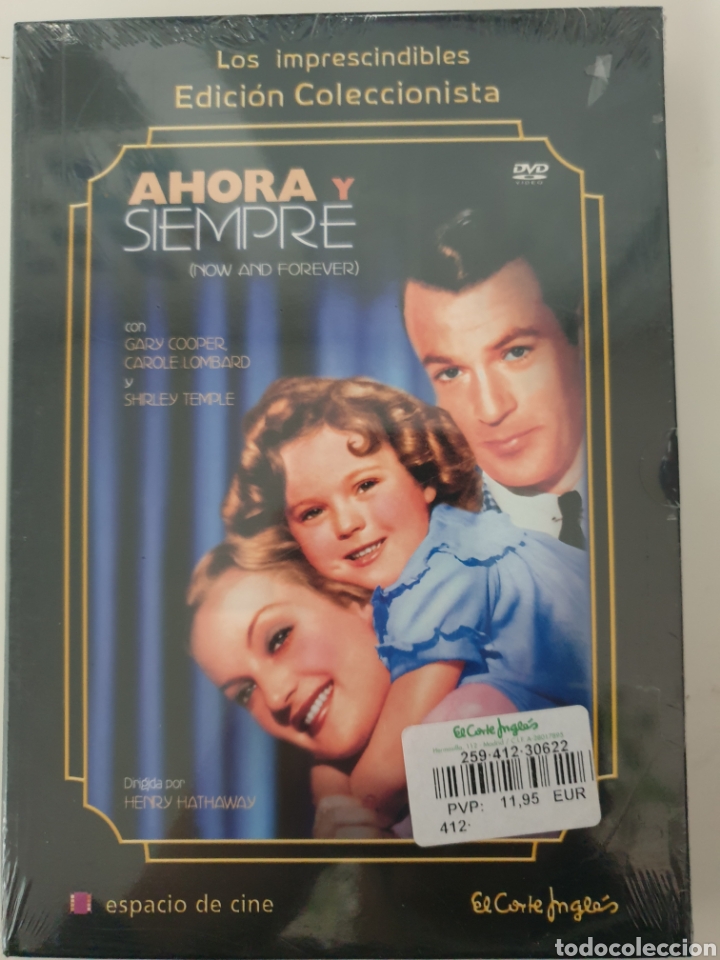 AHORA Y SIEMPRE PRECINTADA // GARY COOPER CAROLE LOM0BARD Y SHIRLEY TEMPLE (Cine - Películas - DVD)