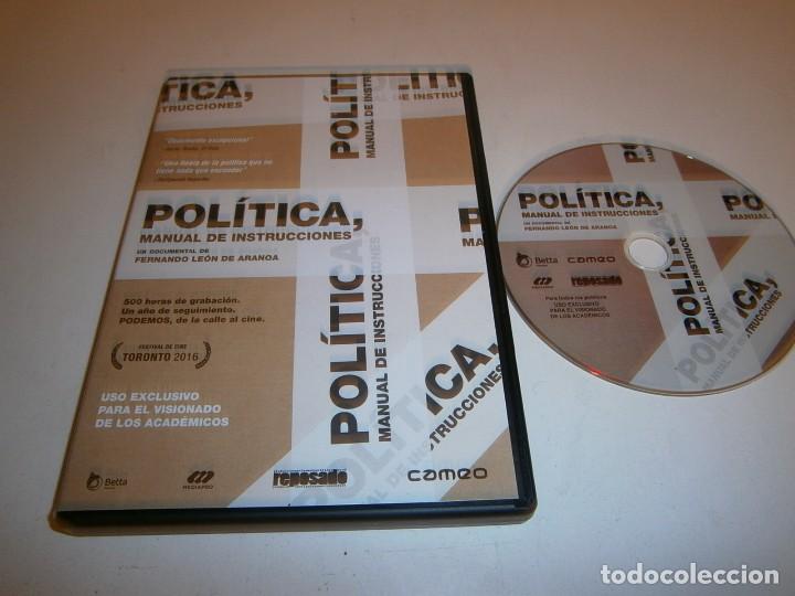 Cine: POLITICA MANUAL DE INSTRUCCIONES DVD DOCUMENTAL DE FERNANDO LEON DE ARANCA