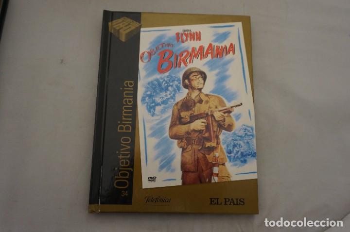 Cinema: 14B7/ LIBRO CON DVD - OBJETIVO BIRMANIA - ERROL FLYNN