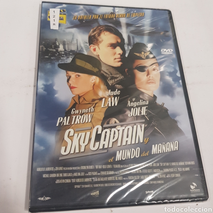 Cine: REFTF 1218 Sky captain -DVD NUEVO PRECINTADO TAPA FINA