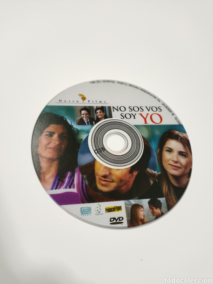 Cine: SD5 no sos vos soy yo SOLO DISCO DVD