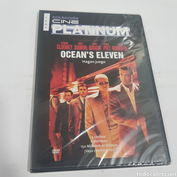 Cinema: REFTF 1244 Ocean's Eleven -DVD NUEVO PRECINTADO TAPA FINA