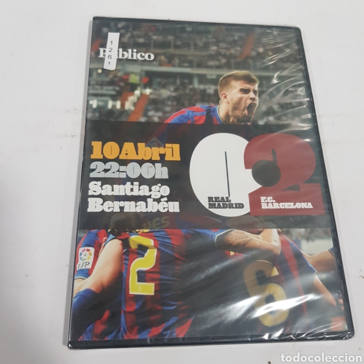 Cinema: REFTF 1261 10 de abril Santiago Bernab&eacute;u -DVD NUEVO PRECINTADO TAPA FINA