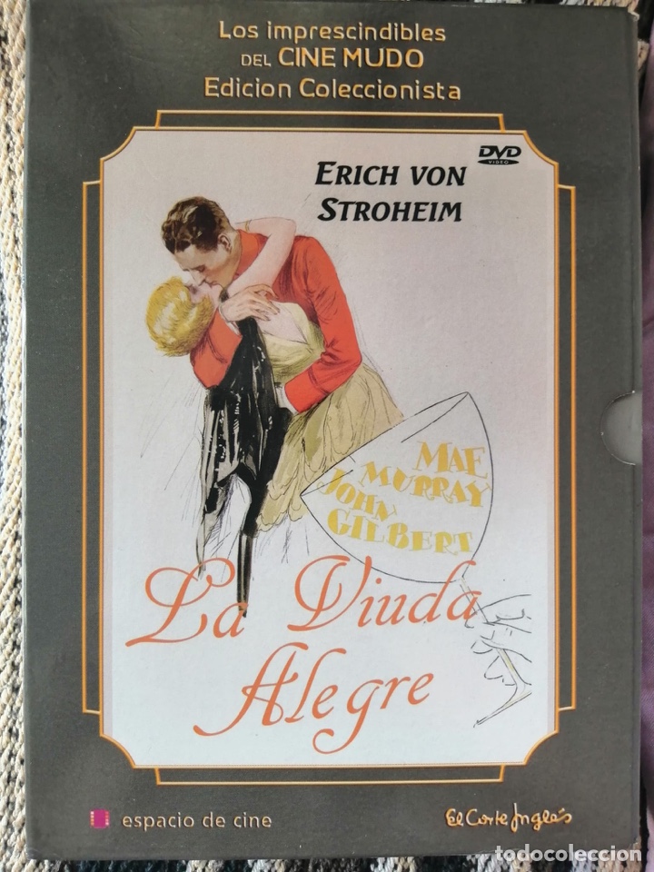 LA VIUDA ALEGRE( ERICH VON STROHEIM,1925) .EDICC. COLECCIONISTA/LIBRETO (Cine - Películas - DVD)