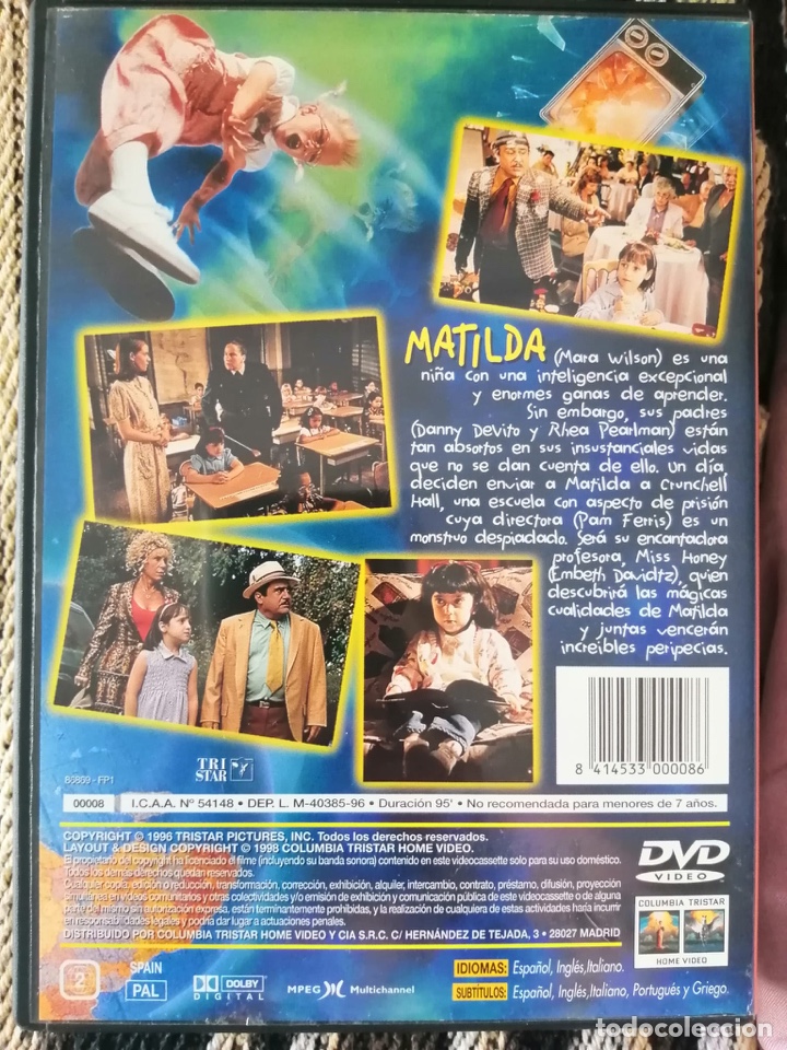 Cine: Matilda (Danny DeVito, 1996) - Foto 2