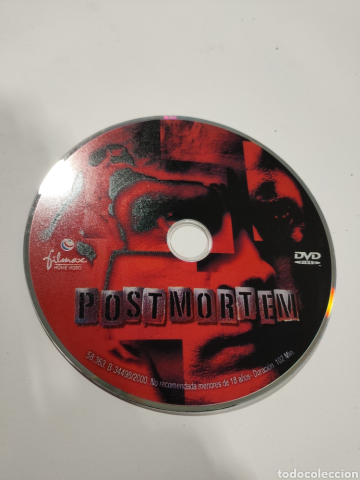 Cine: SD144 postmortem SOLO DISCO DVD - Foto 1