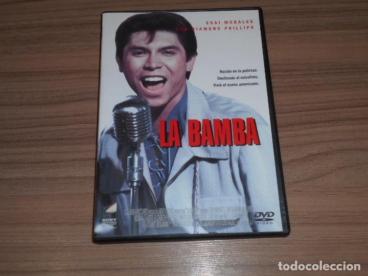 Cine: La BAMBA 1987 DVD Esai Morales Diamond Phillips COMO NUEVA