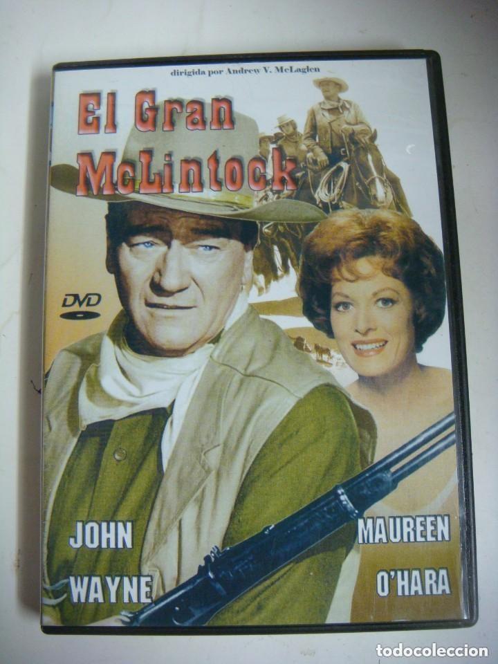 Cine: D.V.D. DE EL GRAN McLINTOCK CON JOHN WAYNE-(&) - Foto 1