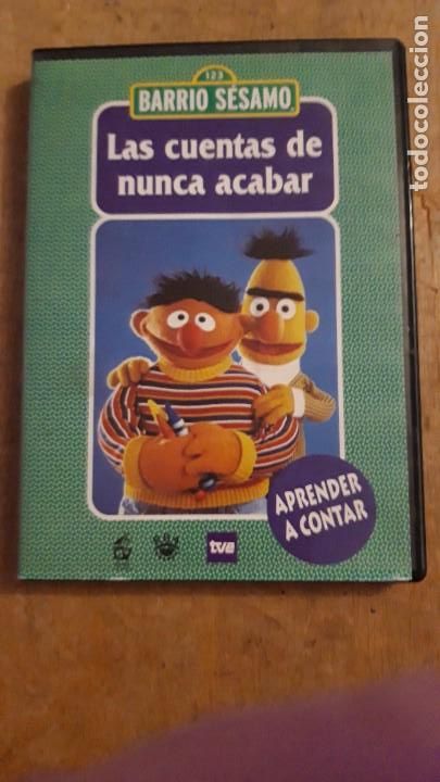 Cine: 1.DVD ** .BARRIO SESAMO ... LAS CUENTAS DE NUNCA ACABAR.. ** 2003 USADO