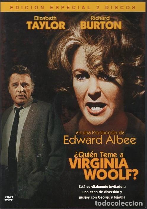 Cine: QUIEN TEME A VIRGINIA WOLF ? DVD (E. TAYLOR + R.BURTON-) UN EJERCICIO DRAMATICO ENTRE DOS ACTORES