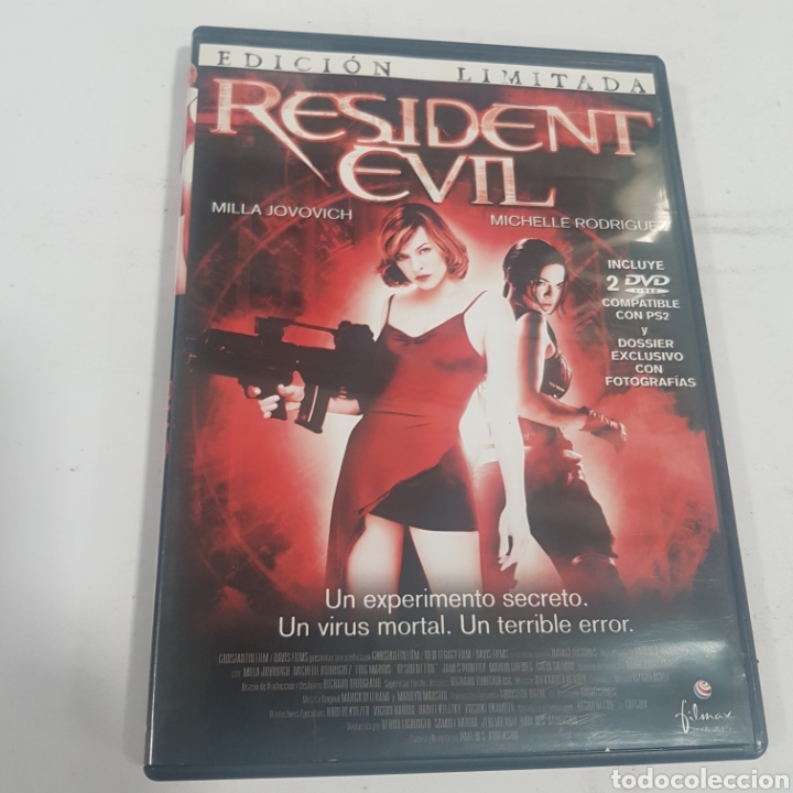 Cine: S292 Resident Evil -DVD SEGUNDA MANO