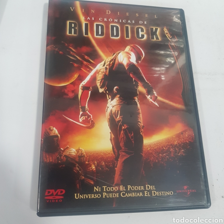 Cinema: S296 las cr&oacute;nicas de Riddick -DVD SEGUNDA MANO