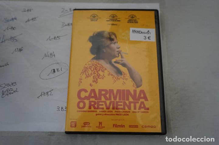 Cinema: 13B6/ DVD - CARMINA O REVIENTA / PACO LEON