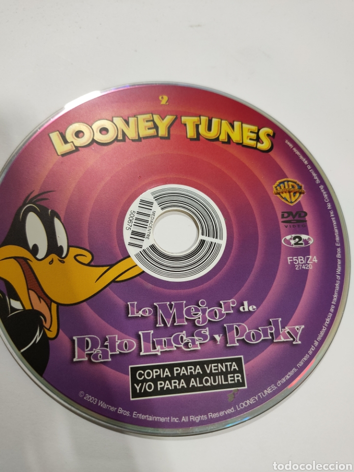 Cinema: SD394 lo mejor de pato lucas y porky SOLO DISCO DVD