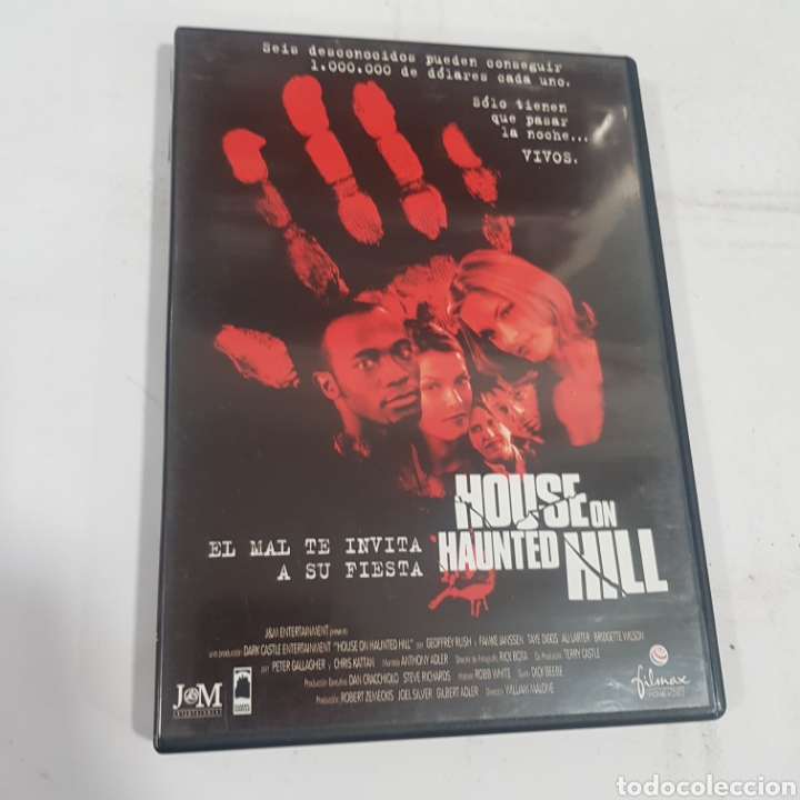 Cine: S292 house on haunted Hill -DVD SEGUNDA MANO