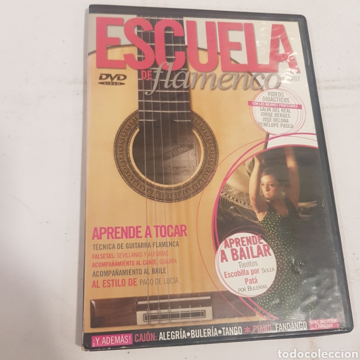 Cinema: DVS46 escuela de flamenco -DVD SEGUNDAMANO TAPA FINA
