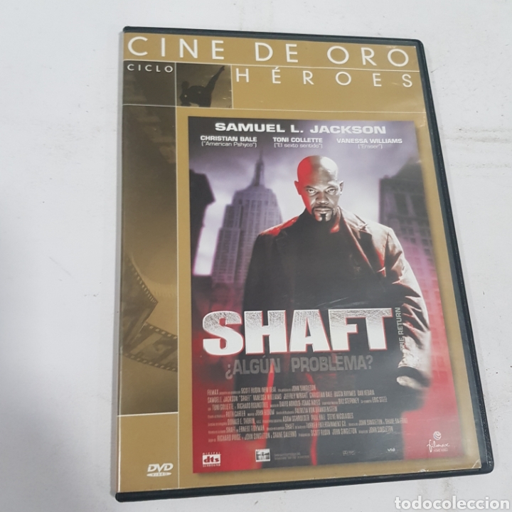 Cine: DVS29 shaft -DVD SEGUNDAMANO TAPA FINA