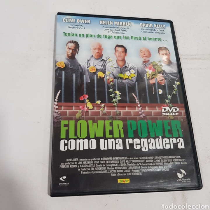 Cine: DVS15 flower power -DVD SEGUNDAMANO TAPA FINA