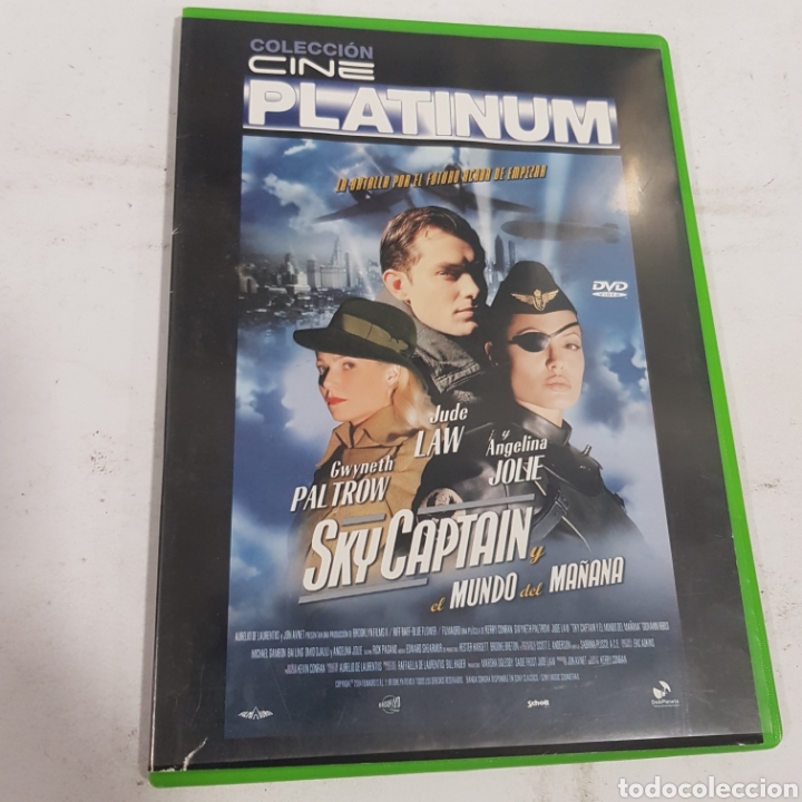 Cinema: DVS23 Sky captain -DVD SEGUNDAMANO TAPA FINA