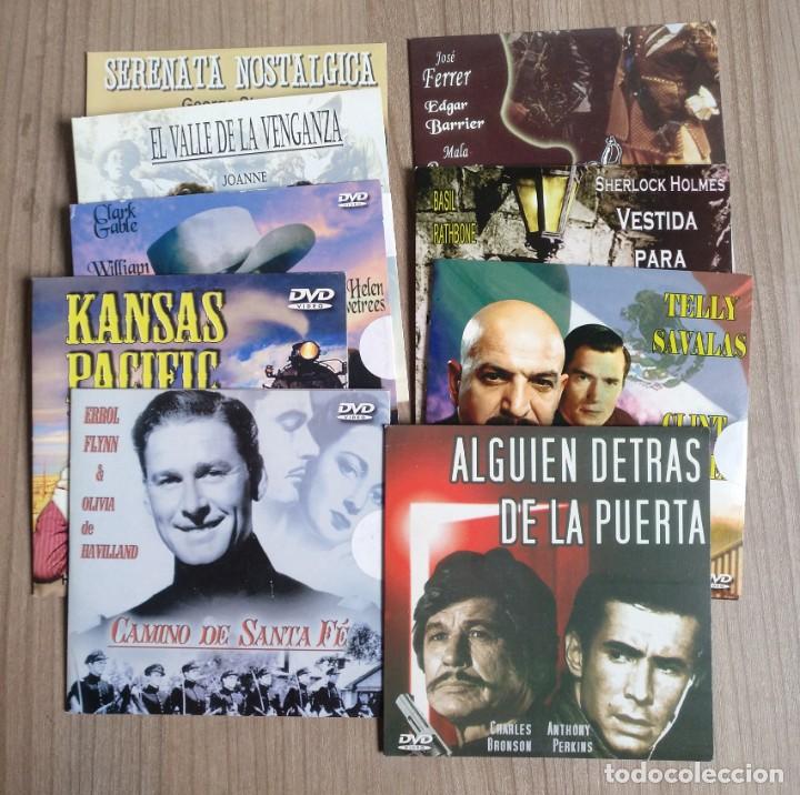 Cine: Cine, lote 9 peliculas varias, formato DVD