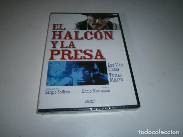 Cine: EL HALCON Y LA PRESA DVD NUEVO PRECINTADO LEE VAN CLEEF SERGIO SOLLIMA