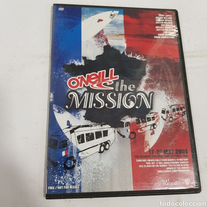 Cinema: DVS21 O'Neill Highland openbikes watch 2008 -DVD SEGUNDAMANO TAPA FINA