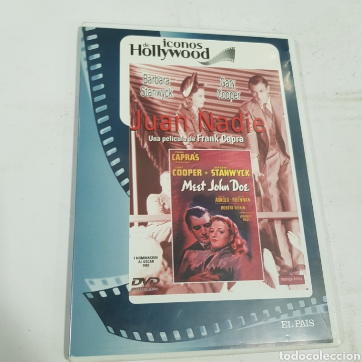 Cinema: DVS22 Juan Nadie -DVD SEGUNDAMANO TAPA FINA