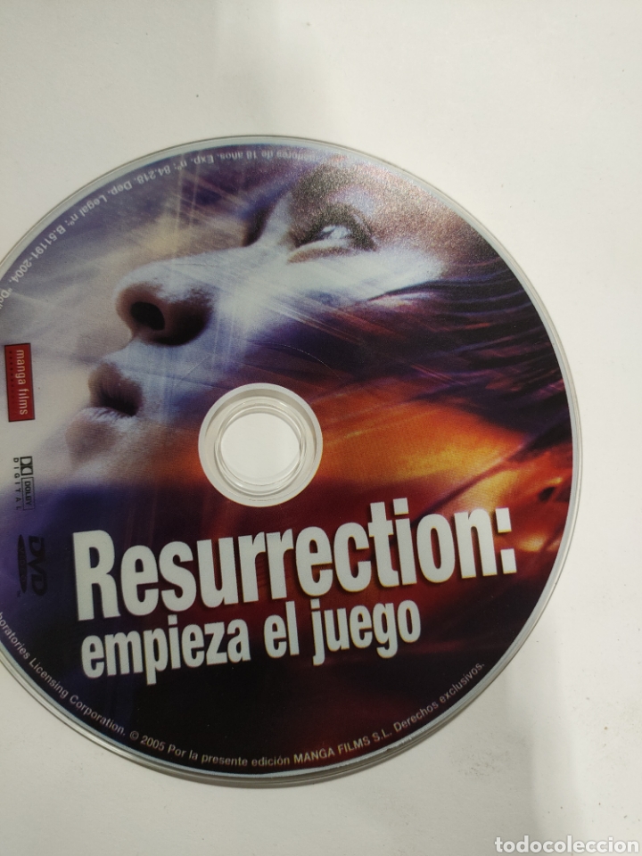 Cin&eacute;ma: SD574 resurrection empieza el juego SOLO DISCO DVD
