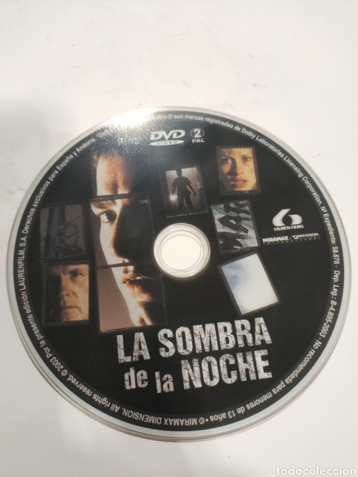 Cinema: SD676 la sombra de la noche SOLO DISCO DVD