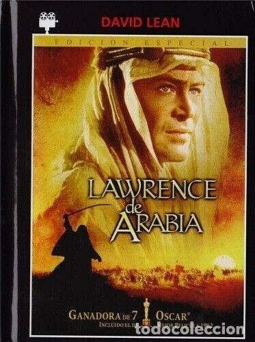 Cine: LAWRENCE DE ARABIA (DVD + LIBRO) Director: David Lean Actores: Alec Guinness, Peter O&acute;Toole