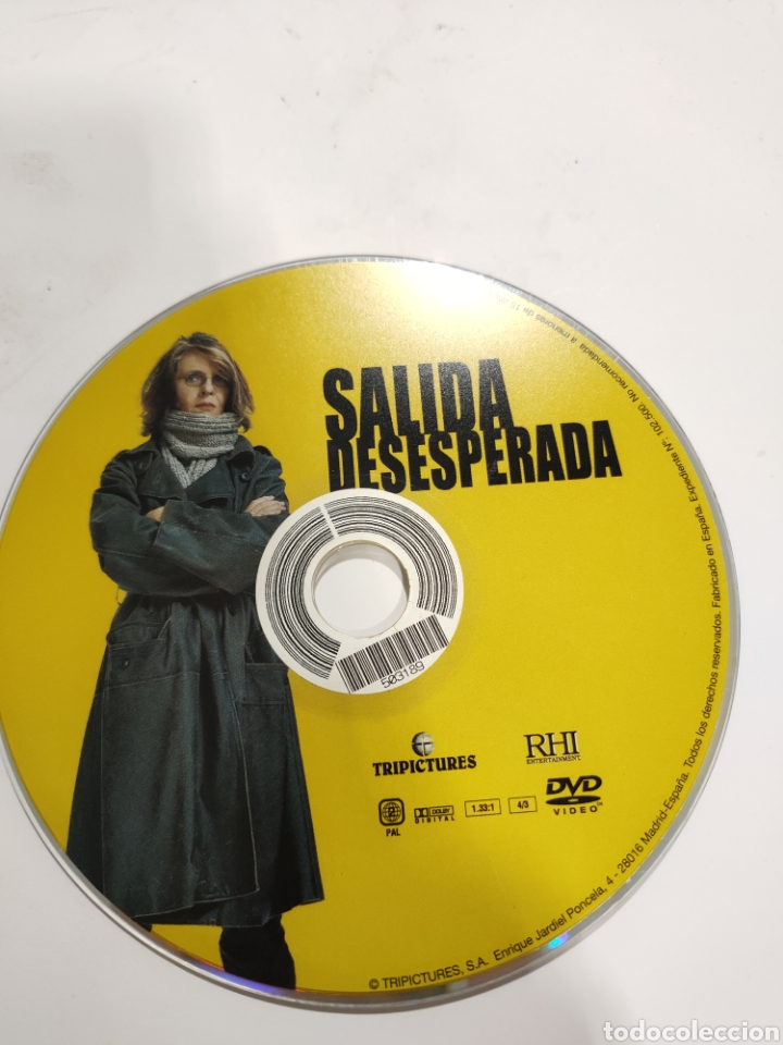 Kino: SD734 salida desesperada SOLO DISCO DVD