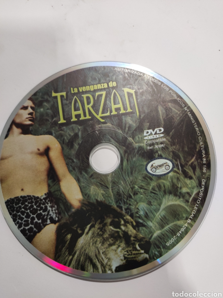 Cin&eacute;ma: SD742 la venganza de Tarz&aacute;n SOLO DISCO DVD