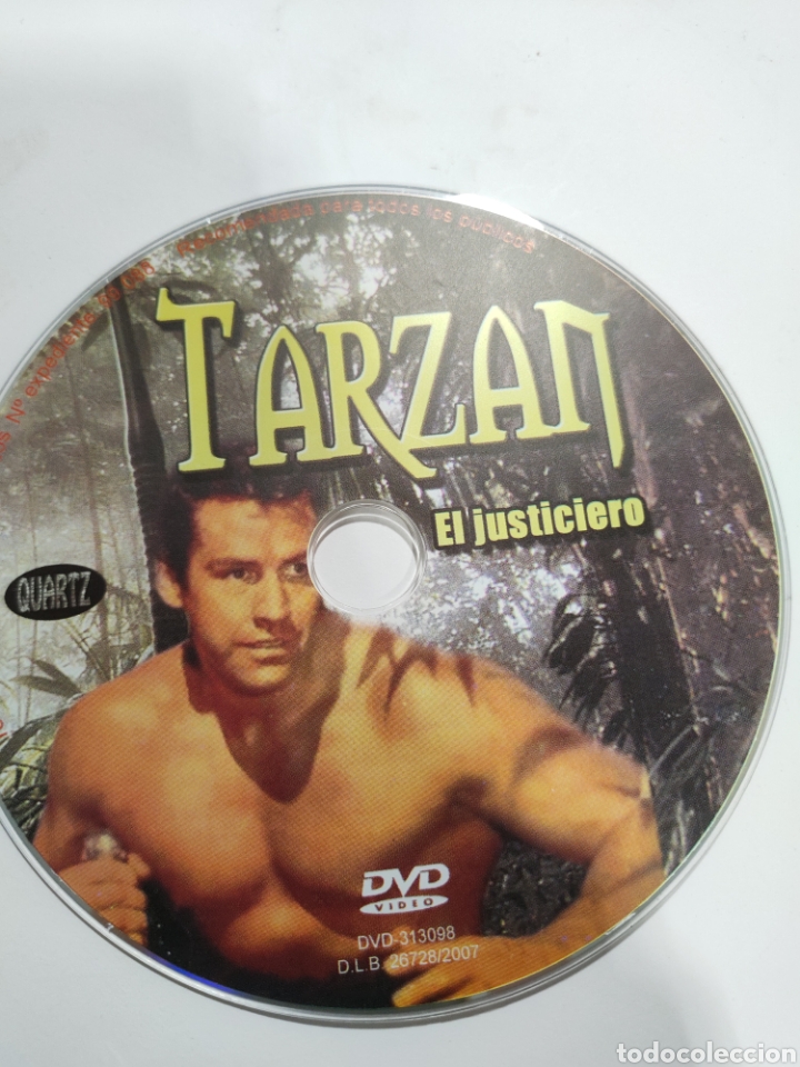 Kino: SD743 Tarz&aacute;n el justiciero SOLO DISCO DVD